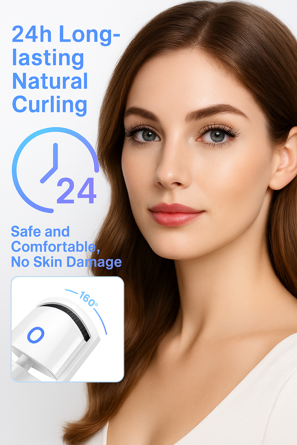 LuxeLash™ Rechargeable Heated Curler